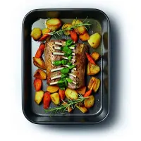 Master Class Kitchen Craft - Rechthoekige ovenschaal (met antiaanbaklaag, 39 x 28 x 7 cm)