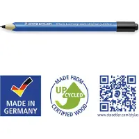 Staedtler Mars Lumograph digital jumbo Digitale pen Met drukgevoelige punt, Met precieze schrijfpunt, Gumknop Blauw