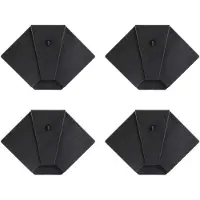 Feel Furniture Roma - Parasolvoet Tegels - HDPE Kunststof - Set van 4 (4 stuks)