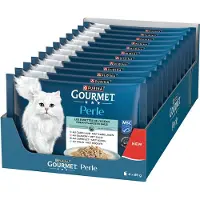 Gourmet PERLE MSC Ocean Flakes - Vis & Vlees - 48 x 85g