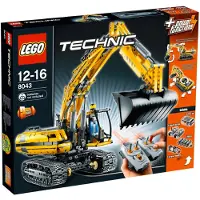 LEGO 8043 LEGO Technic Graafmachine met motor