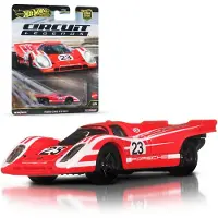 Mattel Premium Autocultuur 'Circuit Legends' Porsche 917K, schaal 1:64, speelgoedauto voor verzamelaars