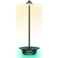 Techly I-LAMP-TABLE3 Draadloze LED-lamp met RGB aanraakdimbare basis