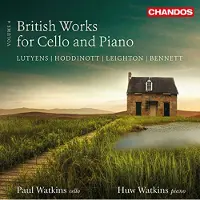Pias Paul Watkins & Huw Watkins - British Works for Cello and Piano, Volume 4 (CD)