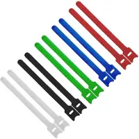 Intos Klittenband kabelbinders 200 x 12mm / diverse kleuren (10 stuks)
