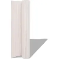 vidaXL Tuinhek Wit 150 x 500 cm PVC