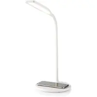 Techly I-LAMP-DSK10, Wit, Bureau, Elegant stijl, Wit, Lampen met niet-vervangbare lampen, 36 lampen