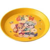 Koziol Bordje voor kinderen CONNECT Paw Patrol, Ø 20,5 cm, - organic yellow