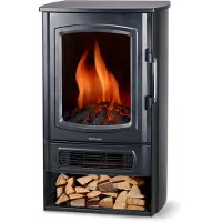 Alpina Elektrische Sfeerhaard Helsinki ND-183 - Elektrische Haard met Verwarming - LED Vlammeneffect