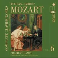OUTHERE Siegbert Rampe - Mozart: Complete Clavier Works Vol. 6 (CD)