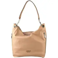 GUESS Chain Large Beige Handbag