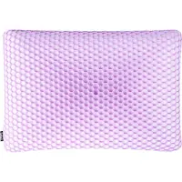 Beliani ATHOS - Hoofdkussen traagschuim - Violet - 55 x 35 cm - Traagschuim