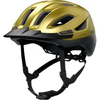 ABUS Fietshelm URBAN-I 4.0 ACE honey yellow S - 51-55 cm - geel - Geschikt voor gebruik op elektrische fietsen - stadsfietsen - 260 g