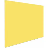 Ivol Whiteboard zonder rand - 100x150 cm - Soft Yellow
