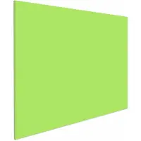 Ivol Whiteboard zonder rand - 100x200 cm - Lime Green