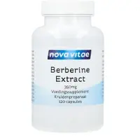 Nova vitae Berberine HCI extract 350 mg 120 vcaps