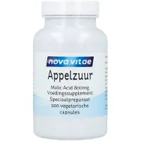 Nova vitae Appelzuur Malic Acid 800 Capsules 100st