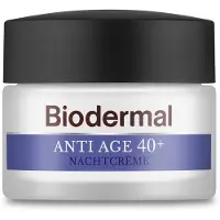 Biodermal Anti Age Nachtcrème 40+ met niacinamide & peptide