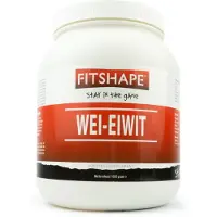 Fitshape Wei Eiwit eiwitshake - Aardbei - 1000 gram - sportvoeding
