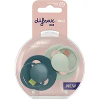 Difrax Dynamic Fopspeen 18M+ Prime Pistac./Green 2 St Fopspeen