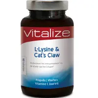 Vitalize L-Lysine en Cats Claw Tabletten