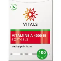 Vitals Vitamine A 4000IE (100 softgels)