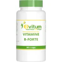 Elvitaal - Elvitum Vitamine B-Forte Gistvrij Vegicaps