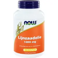 Now Lijnzaadolie 1000mg