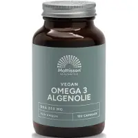 Mattisson Vegan omega-3 algenolie DHA 250mg (120 capsules)
