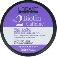 Urban Care No.2 Biotin Caffeine Hair + Scalp Anti-Hairfall Peeling Shampoo
