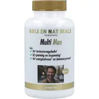 Golden naturals Multi man (60 tabletten)