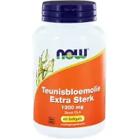Now Teunisbloemolie extra sterk 1300 mg 60 softgels