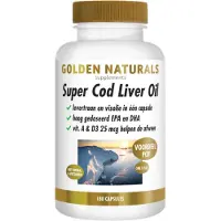 Golden naturals Super Cod Liver Oil Capsules