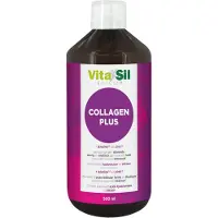 Vitasil Collagen Plus – Stevige huid – Huidveroudering – Vloeibaar voedingssupplement met hyaluronzuur – 500 ml