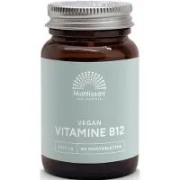 Mattisson - Vitamine B12 - 5000 mcg - Methylcobalamine - 60 Zuigtabletten