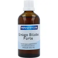Nova vitae Ginkgo biloba forte (tempelboom) kruidentinctuur