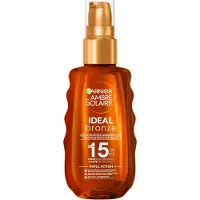 Garnier Ambre Solaire Ideal Bronze zonneolie SPF 15 - 150 ml Zonnebrand Wit