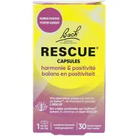Bach Rescue Balans en Posiviteit Capsules