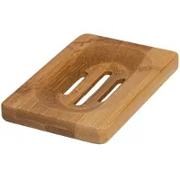 Happy Soaps Zeephouder Van Bamboe Voor Twee Shampoo Bars Of Zeep 12 gram