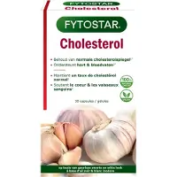 Fytostar Cholesterol –behoud van gezonde cholesterol waarden – innovatieve geurloze zwarte look extract – Clean label & geschikt voor veganisten - 30 capsules