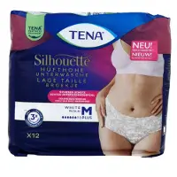Tena Silhouette plus low waist wit M