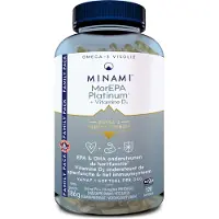 Minami Morepa Platinum + Vitamine D3 120 Softgels