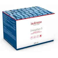 Nutrisan OmegaSan3 120 St Zachte capsules