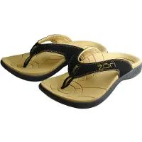 Zori Teenslippers Beige/Zwart Maat-10