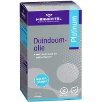 Mannavital Duindoornolie Platinum Softgels