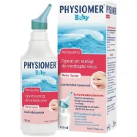 Physiomer Baby Spray - Neusspray - Natuurlijke en efficiënte oplossing om je baby beter te kunnen laten ademen - 135 ml