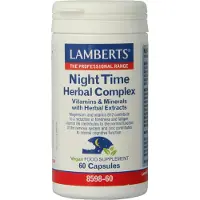 Lamberts Night Time Kruiden Complex Capsules