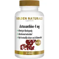 Golden naturals Astaxanthine 4mg