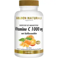 Golden naturals Vitamine C 1000 bioflavonoiden (60 tabletten)