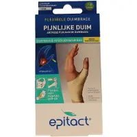 Epitact Duimorthese Dag Rechts Maat L – Duimbrace bij Duimartrose en Rhizartrose – Flexibele Ondersteuning – Wasbaar - 1 Stuk